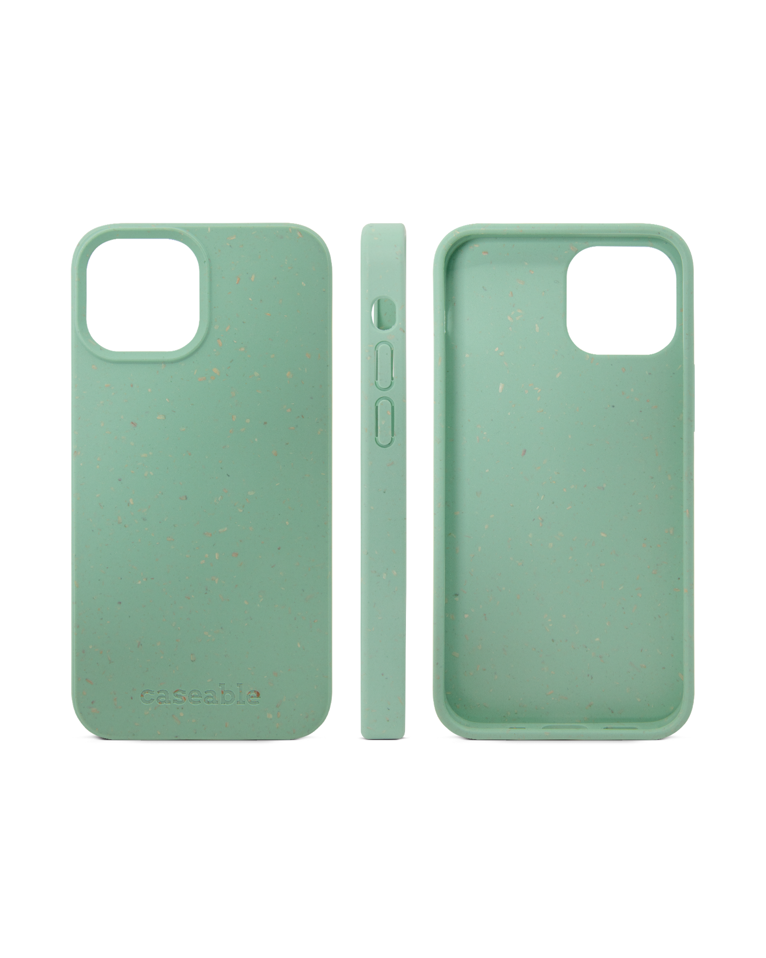 Hellgrüne Nachhaltige Handyhülle für Apple iPhone 12 mini: Seitenansichten