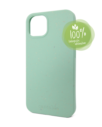 Hellgrüne Nachhaltige Handyhülle für Apple iPhone 13: 100% Biologisch Abbaubar