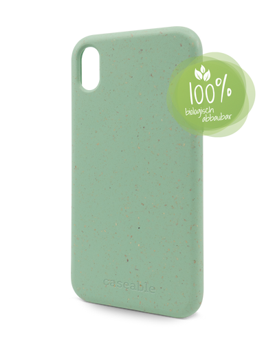 Hellgrüne Nachhaltige Handyhülle für Apple iPhone XR: 100% Biologisch Abbaubar