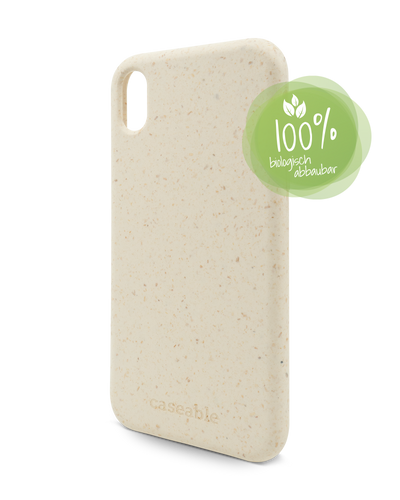 Weiße Nachhaltige Handyhülle für Apple iPhone XR: 100% Biologisch Abbaubar