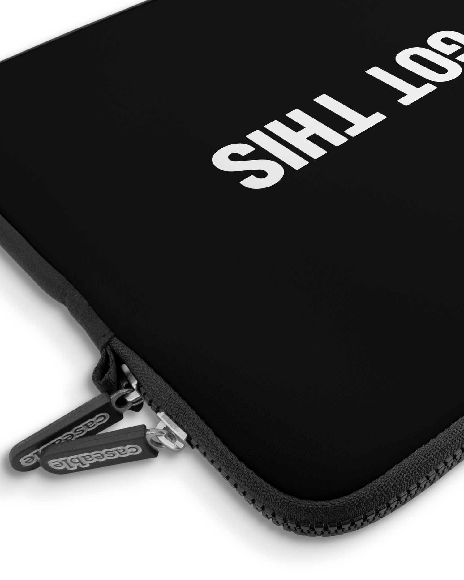 You Got This Black Premium Laptoptasche 15 Zoll mit Gerät im Inneren