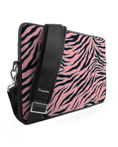 Pink Zebra Premium Laptoptasche 15 Zoll