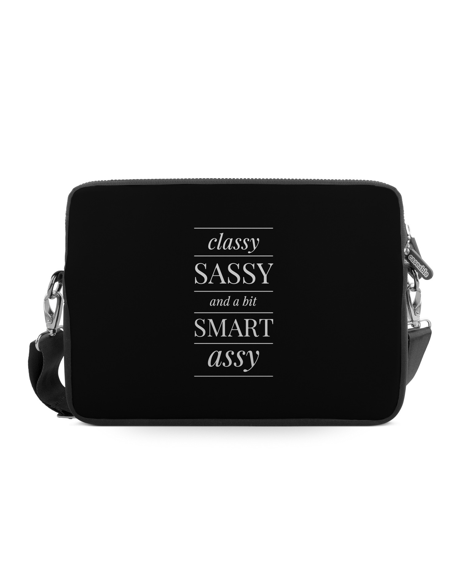 Classy Sassy Premium Laptoptasche 13-14 Zoll: Vorderansicht