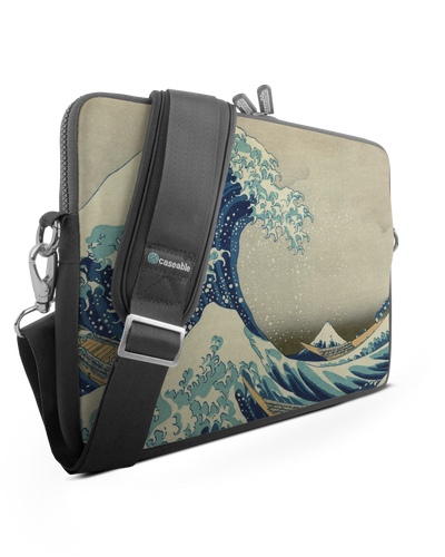 Great Wave Off Kanagawa By Hokusai Premium Laptoptasche 13-14 Zoll