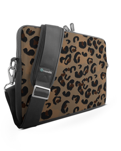 Leopard Repeat Premium Laptoptasche 13-14 Zoll