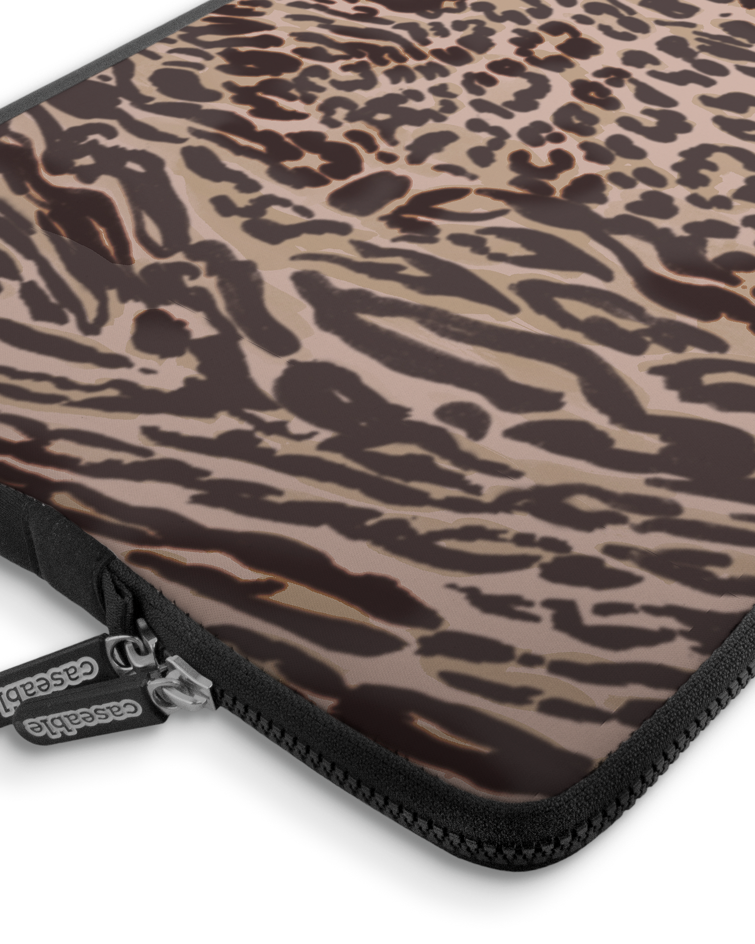 Animal Skin Tough Love Premium Laptoptasche 17 Zoll mit Gerät im Inneren