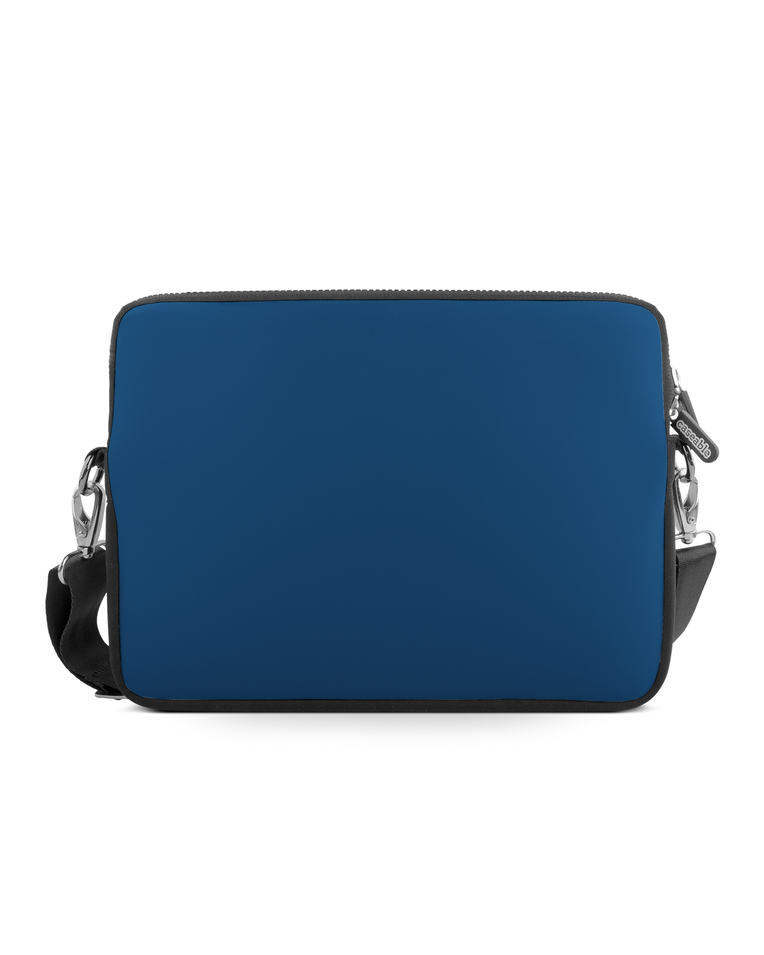 CLASSIC BLUE Premium Laptoptasche 17 Zoll: Vorderansicht