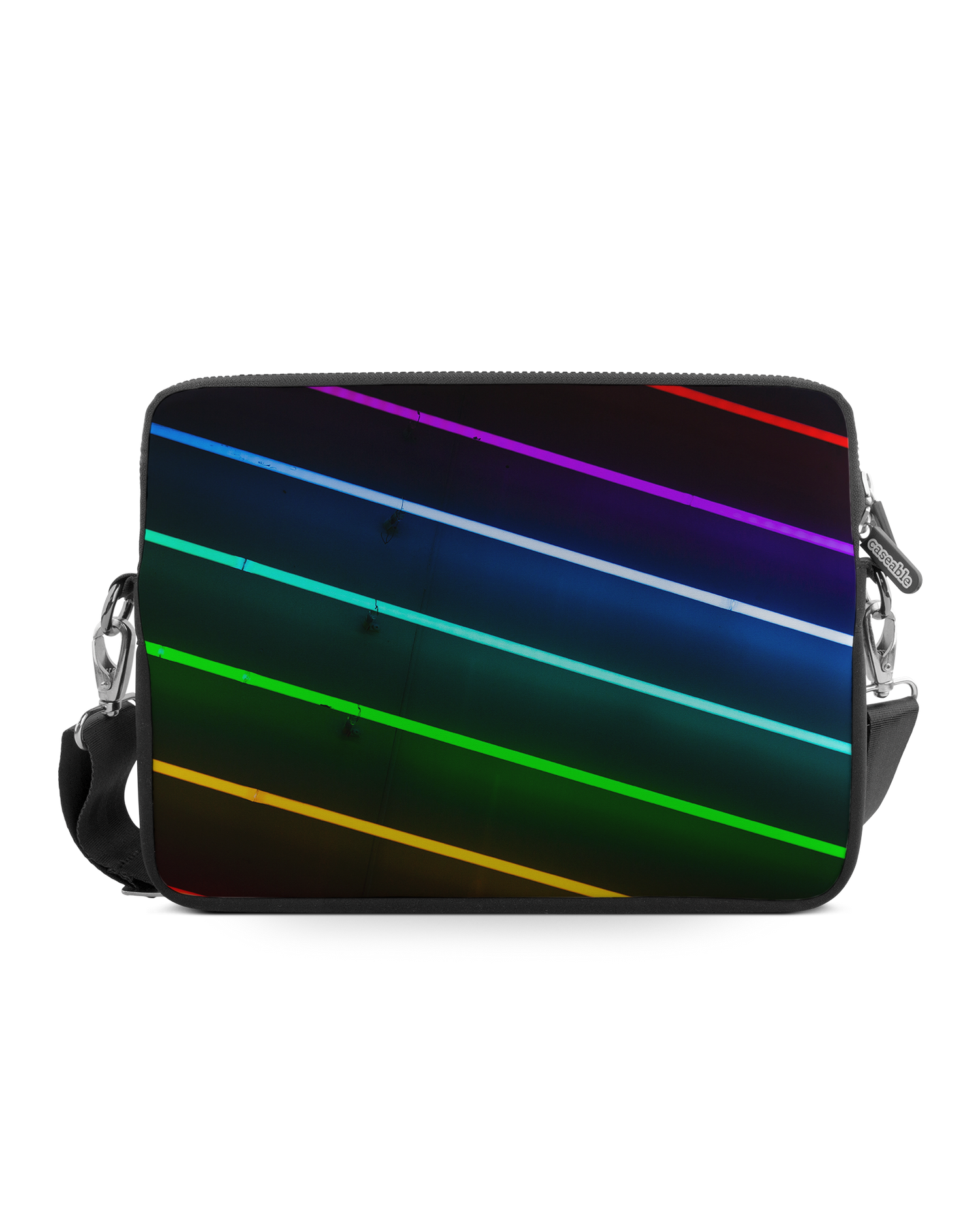 LGBTQ Premium Laptoptasche 17 Zoll: Vorderansicht
