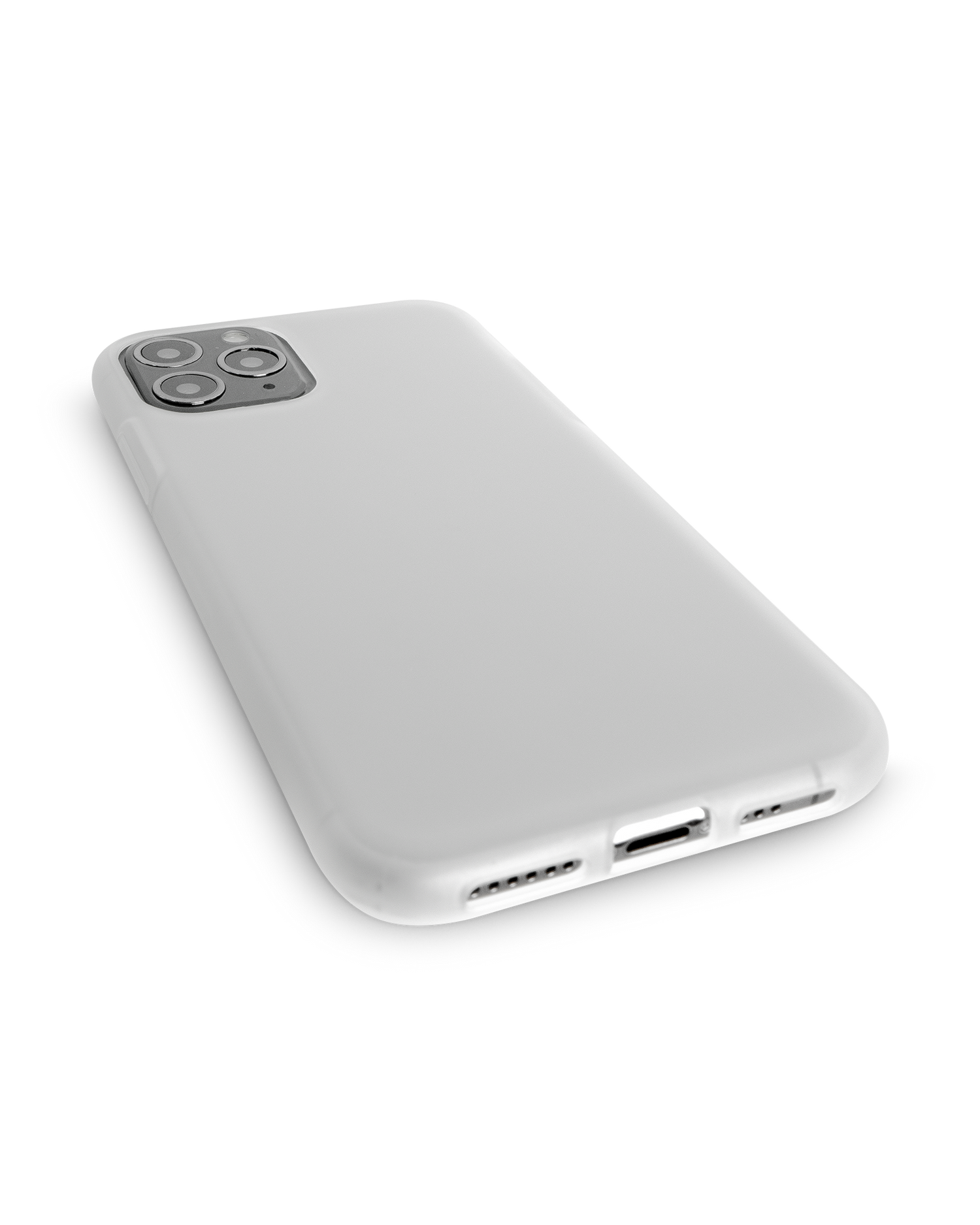 Recycelte Silikon Handyhülle für iPhone 11 Pro: Smartphone liegend