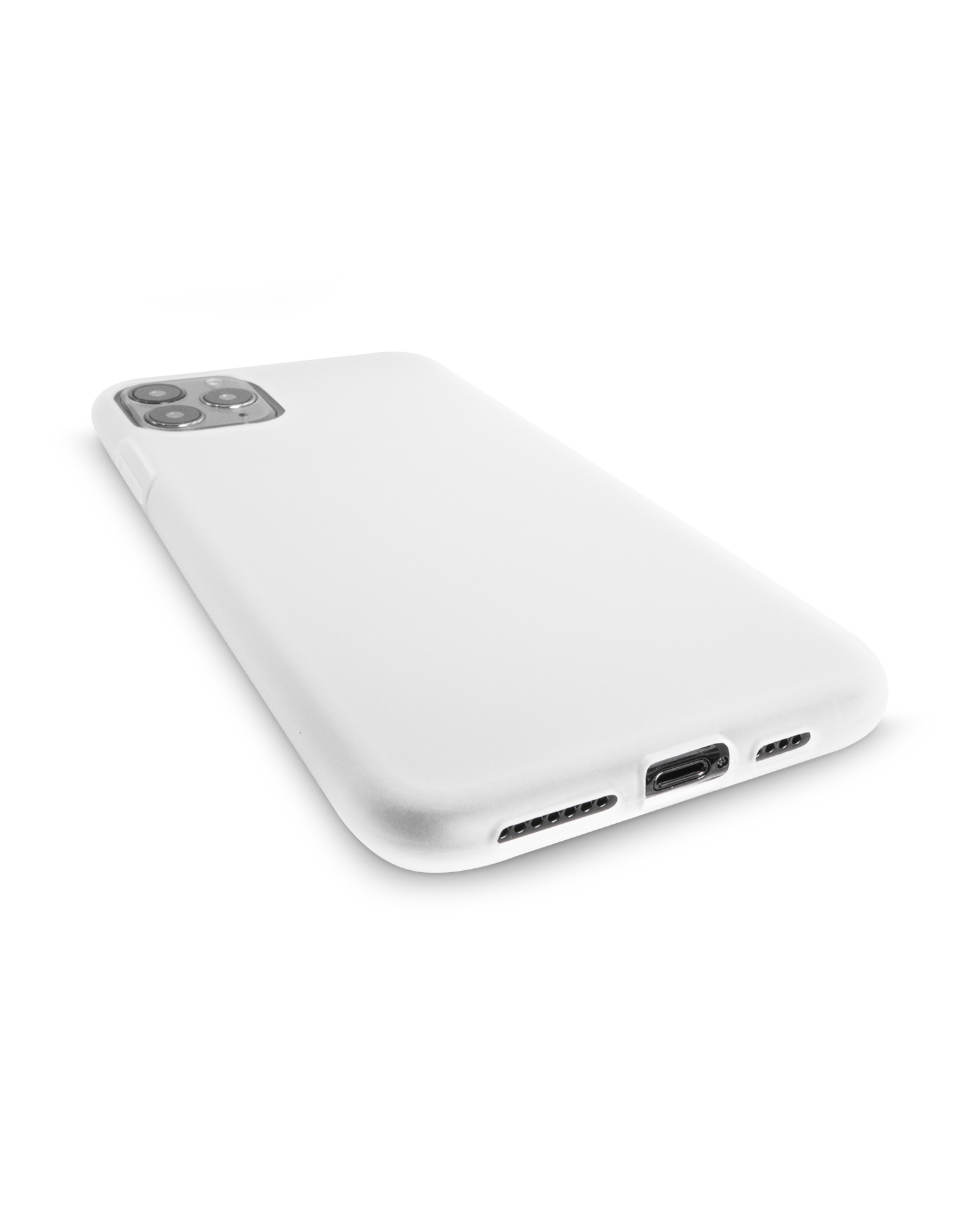 Recycelte Silikon Handyhülle für iPhone 11 Pro Max: Smartphone liegend