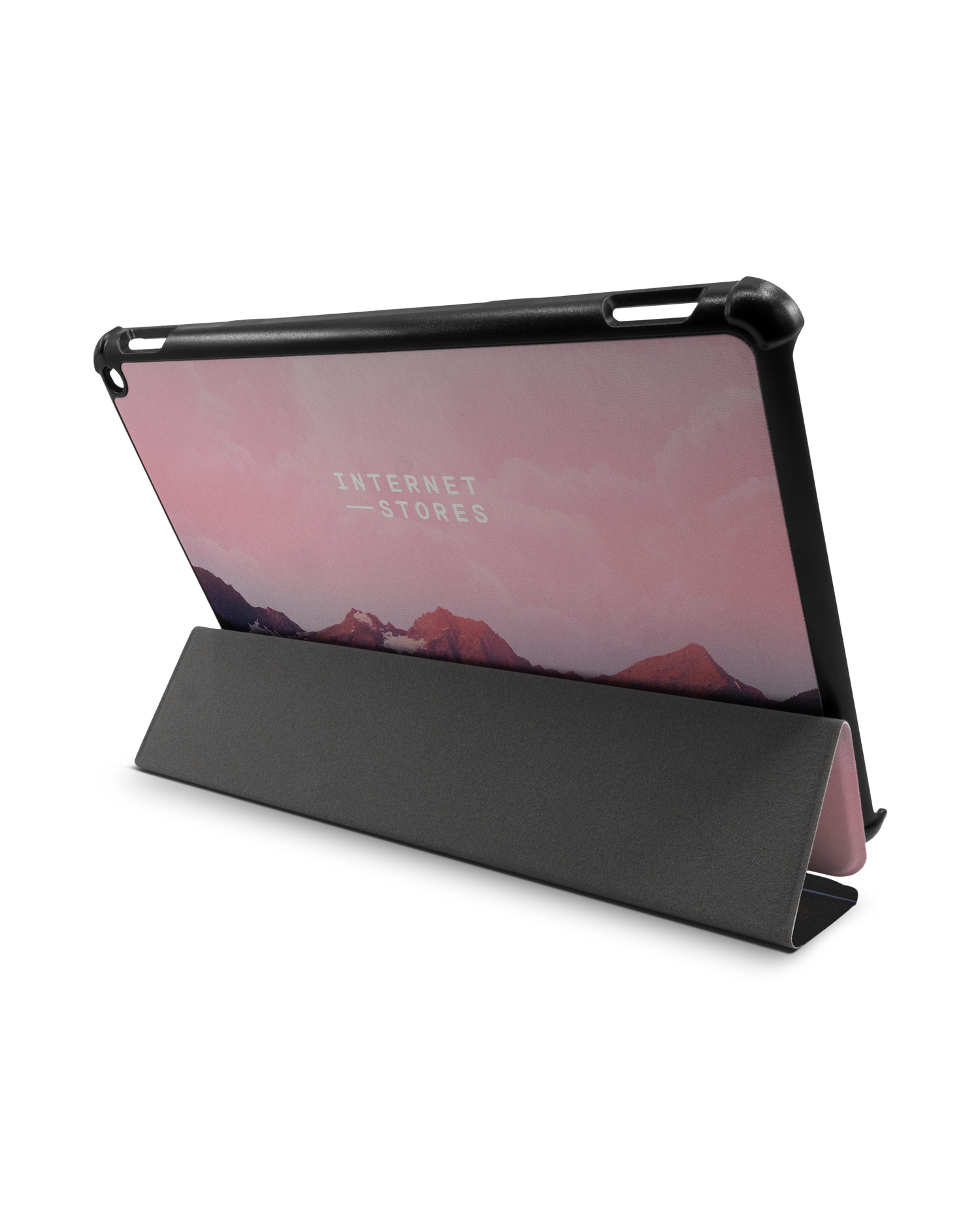 Lake Tablet Smart Case für Amazon Fire HD 10 (2021): Aufgestellt im Querformat