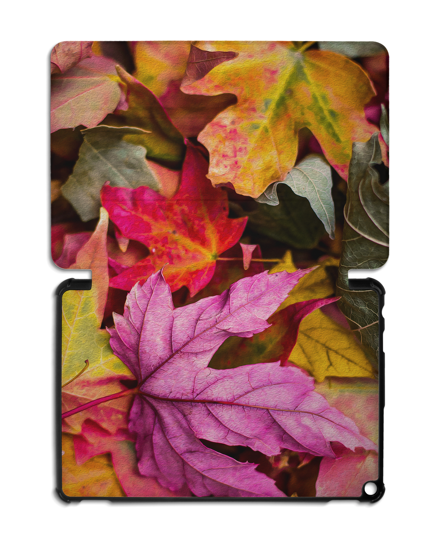 Autumn Leaves Tablet Smart Case für Amazon Fire HD 10 (2021): Aufgeklappt