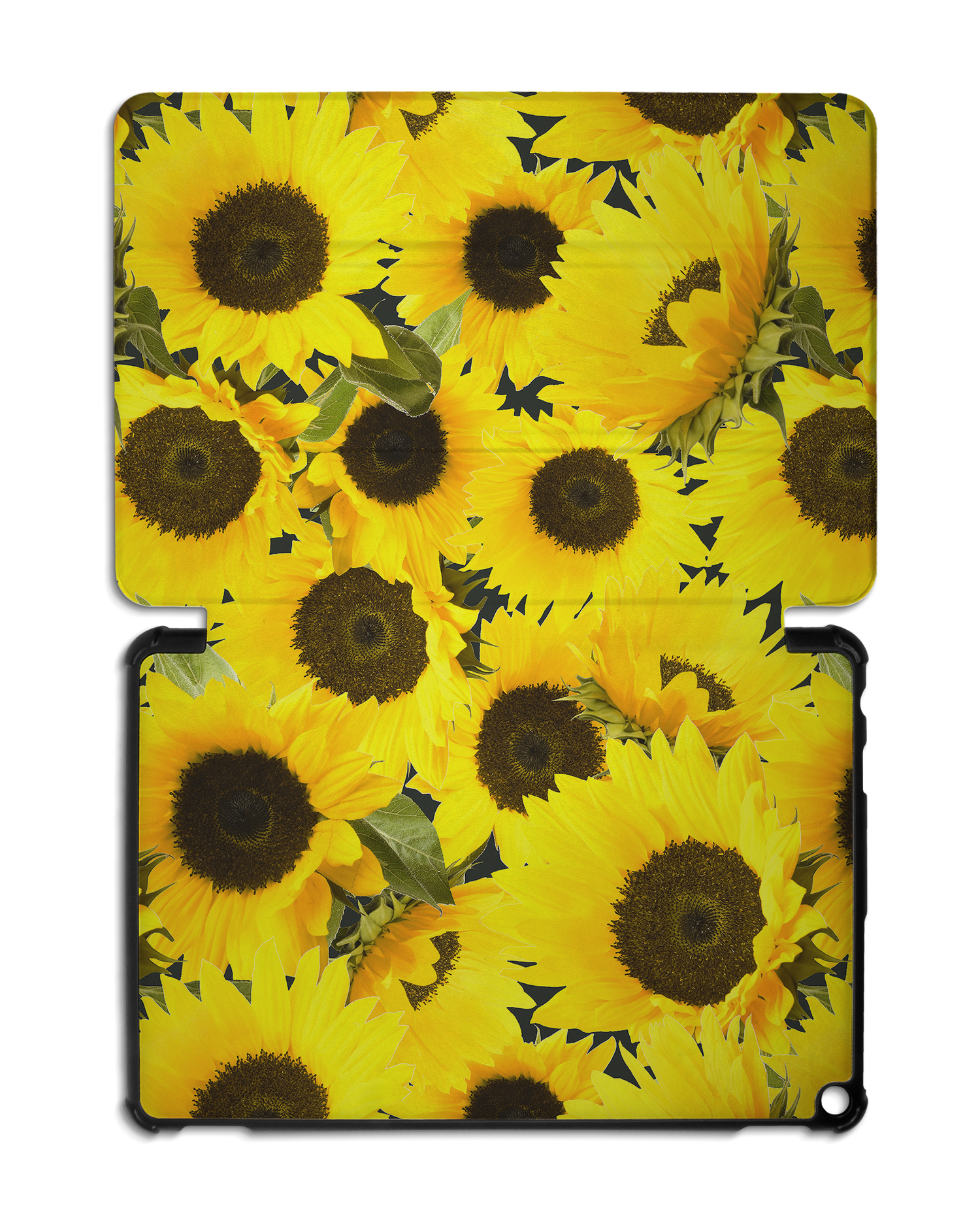Sunflowers Tablet Smart Case für Amazon Fire HD 10 (2021): Aufgeklappt