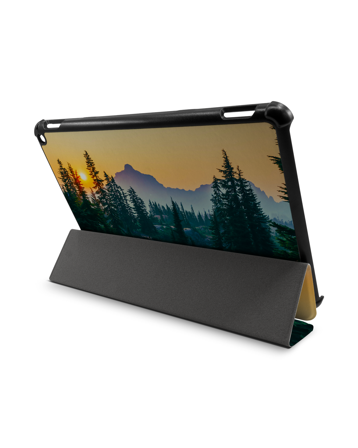 Forest Tablet Smart Case Amazon Fire HD 10 (2021): Aufgestellt im Querformat