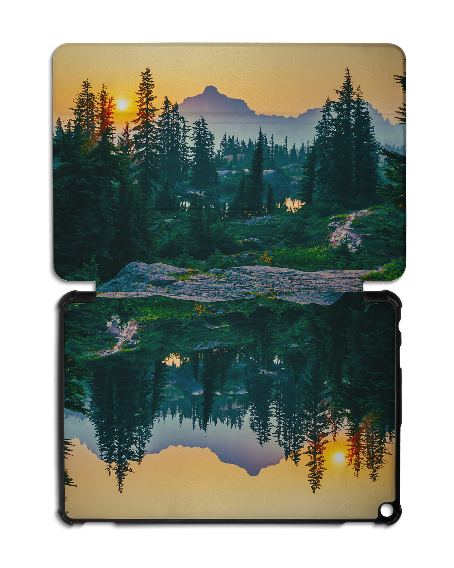 Forest Tablet Smart Case Amazon Fire HD 10 (2021): Aufgeklappt
