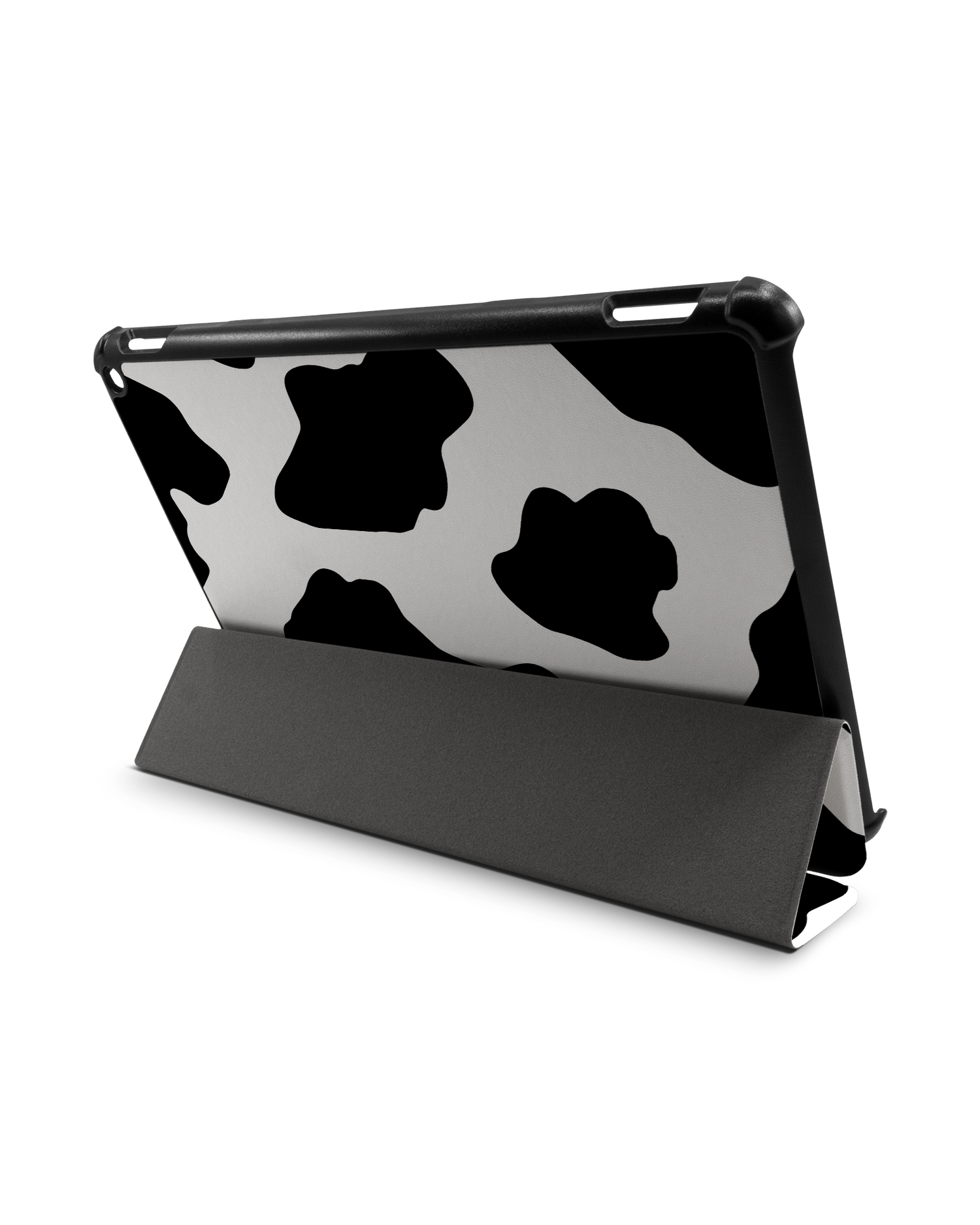 Cow Print 2 Tablet Smart Case für Amazon Fire HD 10 (2021): Aufgestellt im Querformat