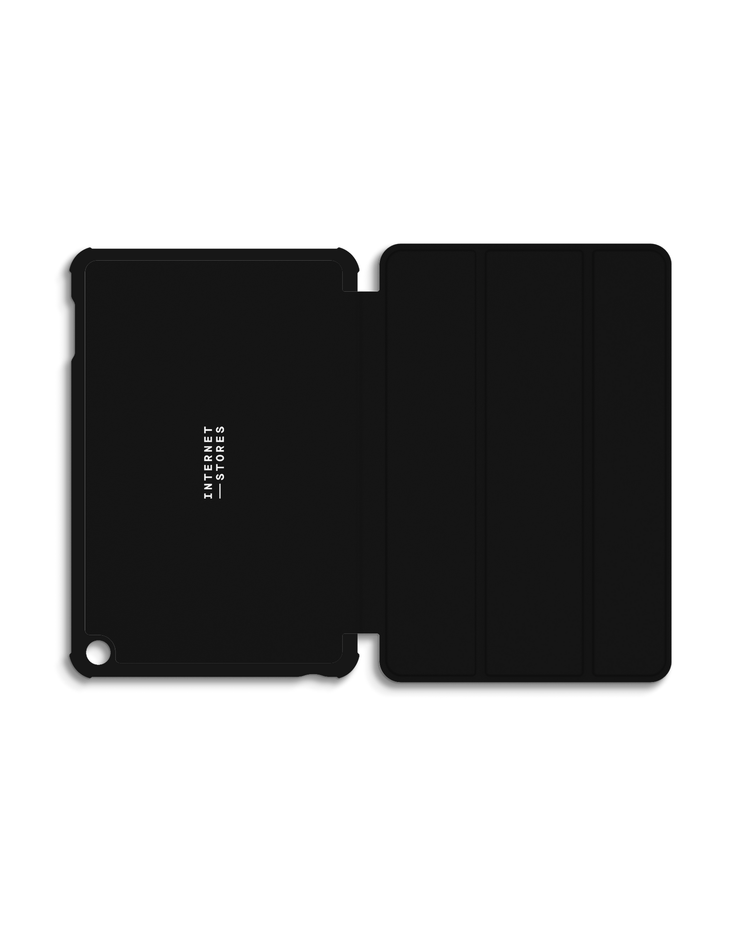 ISG Black Tablet Smart Case für Amazon Fire 7 (2022): Aufgeklappt