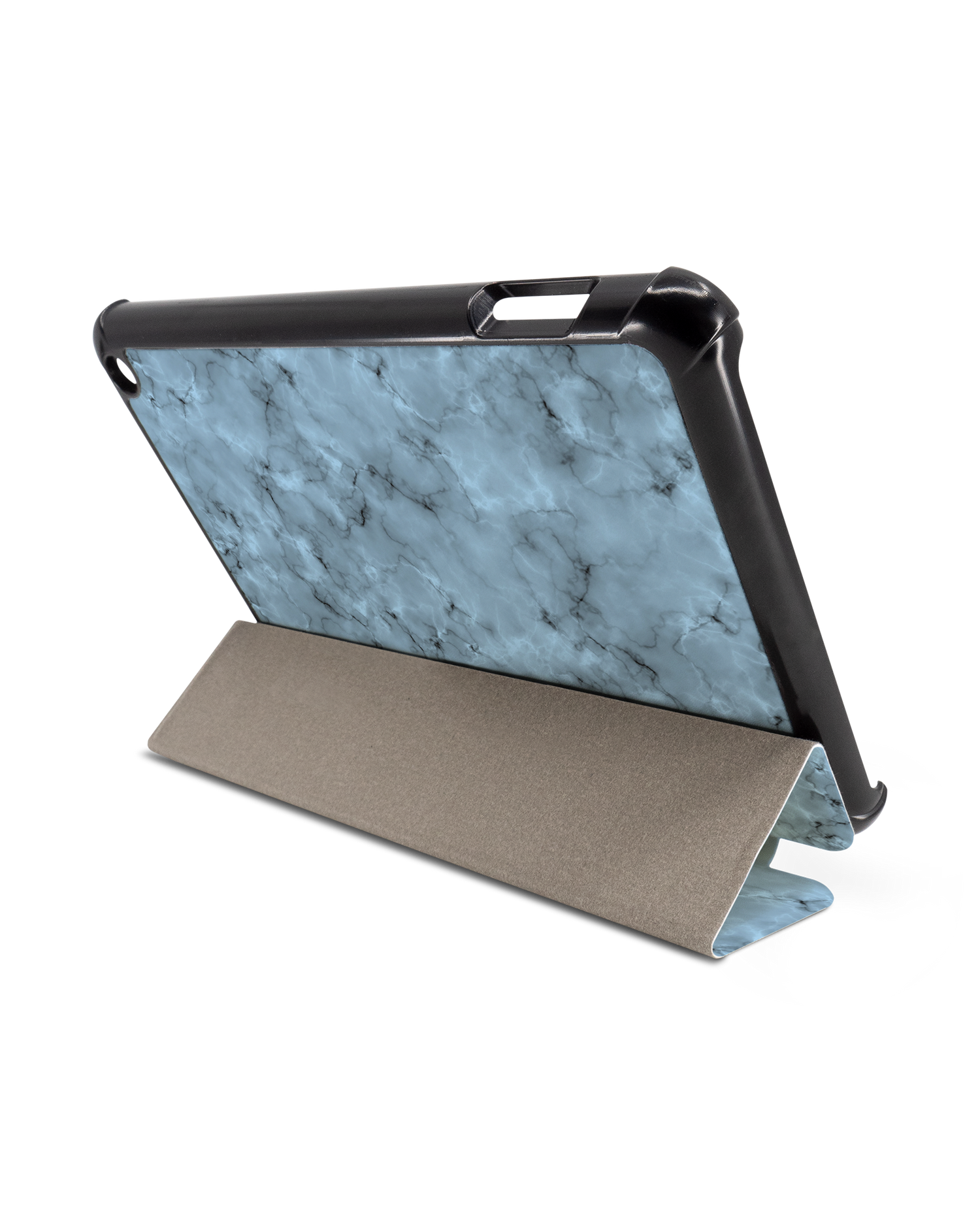 Blue Marble Tablet Smart Case für Amazon Fire 7 (2022): Aufgestellt im Querformat