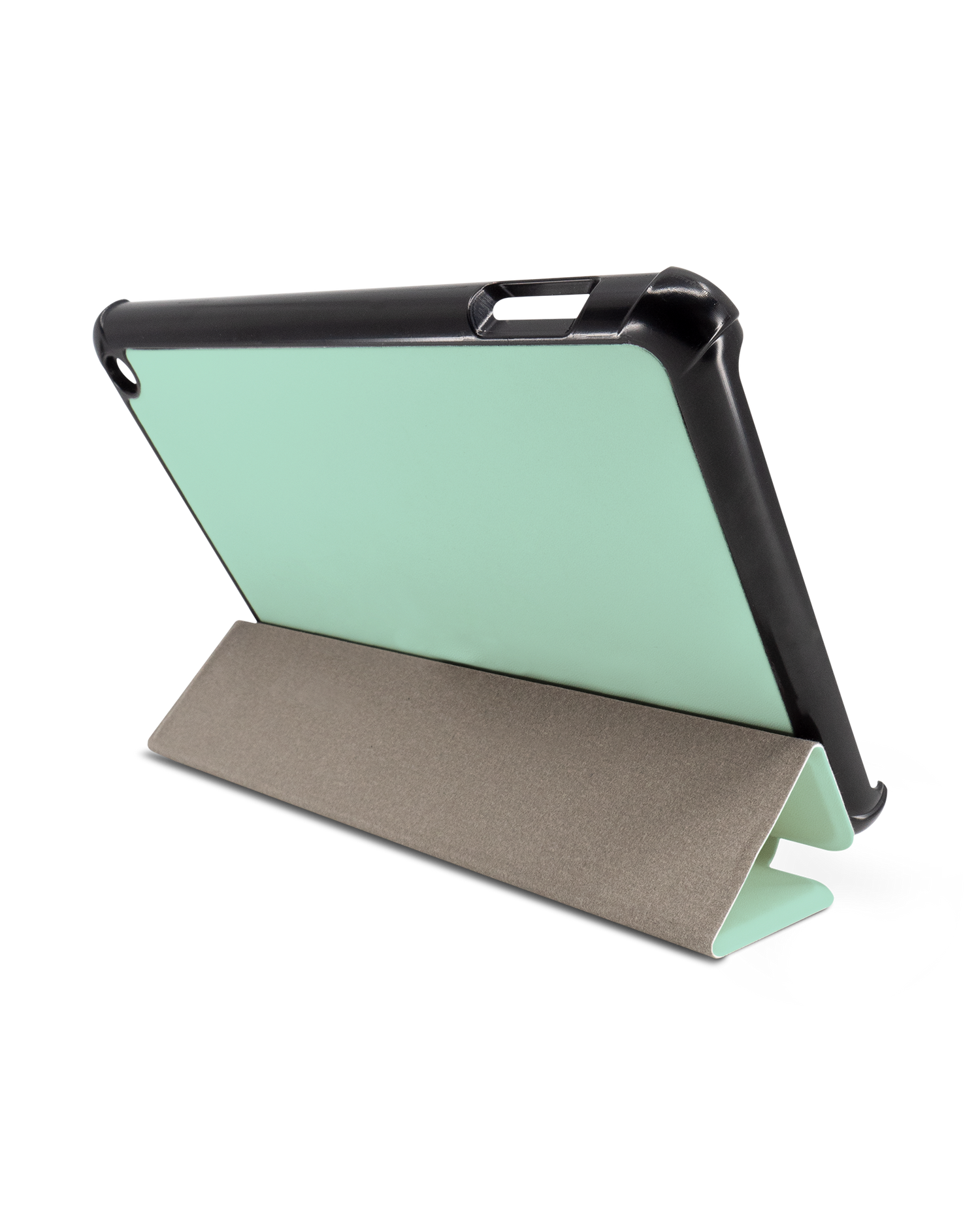 LIGHT GREEN Tablet Smart Case für Amazon Fire 7 (2022): Aufgestellt im Querformat