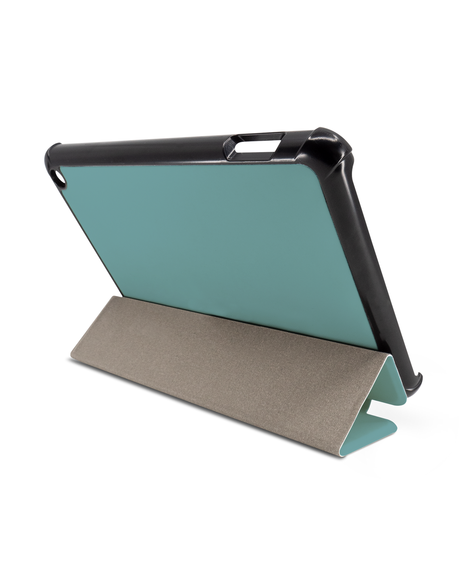 TURQUOISE Tablet Smart Case für Amazon Fire 7 (2022): Aufgestellt im Querformat