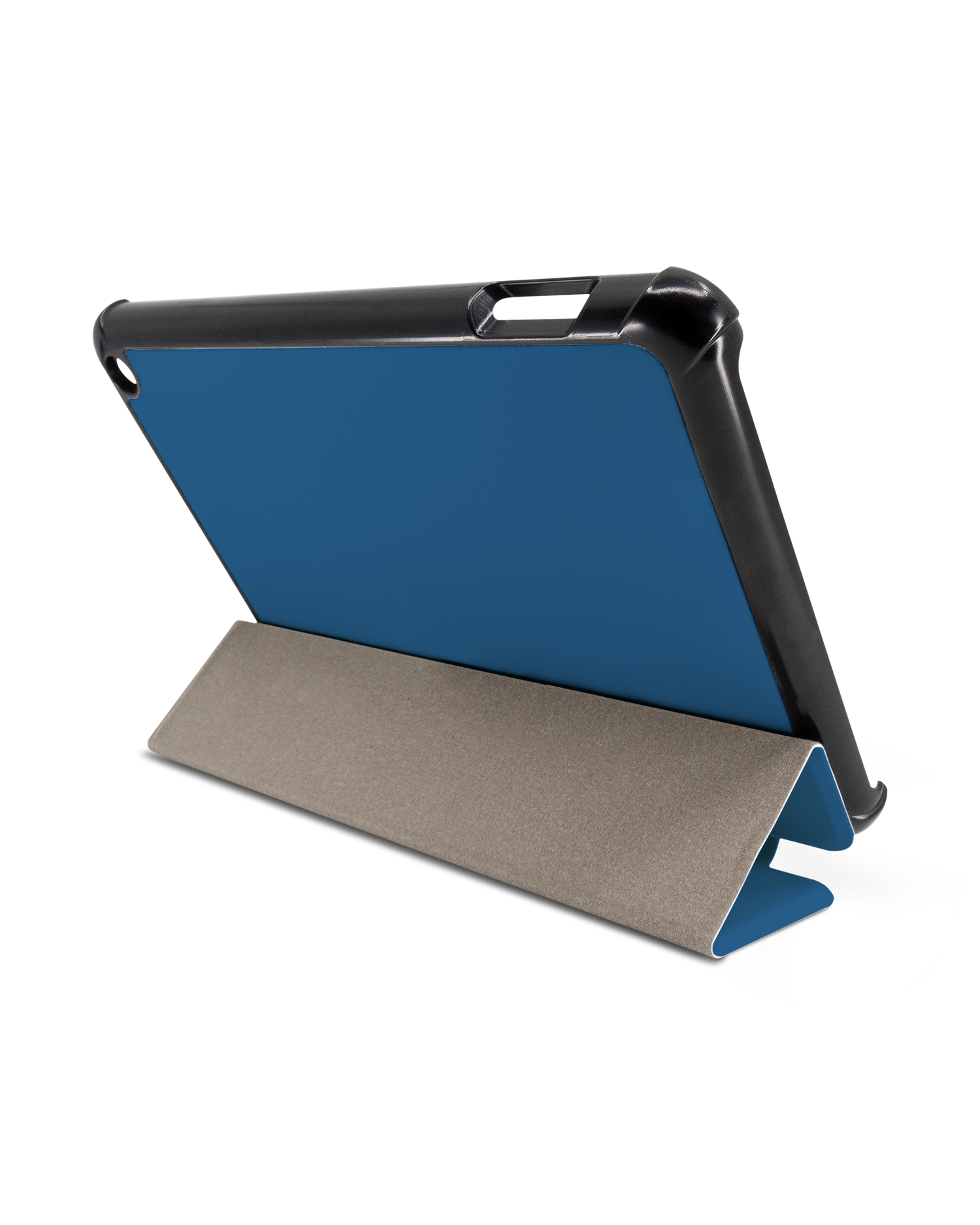 CLASSIC BLUE Tablet Smart Case für Amazon Fire 7 (2022): Aufgestellt im Querformat