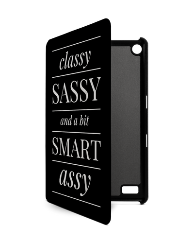 Classy Sassy Tablet Smart Case für Amazon Fire 7: Frontansicht
