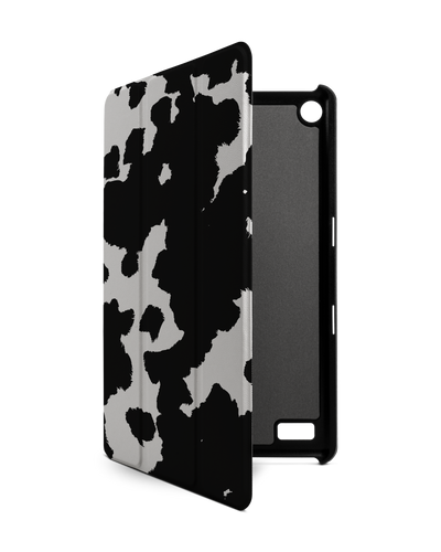 Cow Print Tablet Smart Case für Amazon Fire 7: Frontansicht