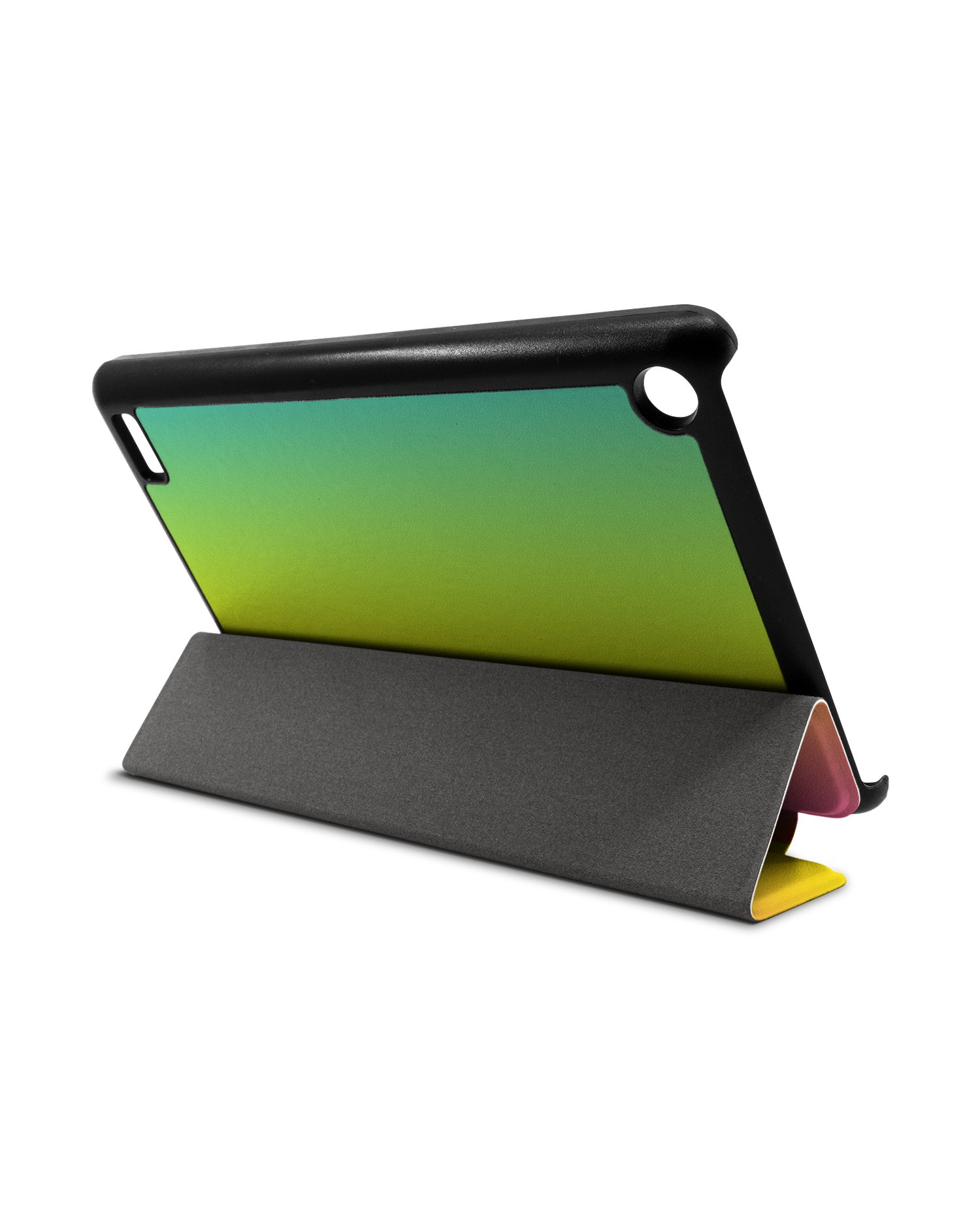 Have A Day Tablet Smart Case für Amazon Fire 7: Aufgestellt im Querformat
