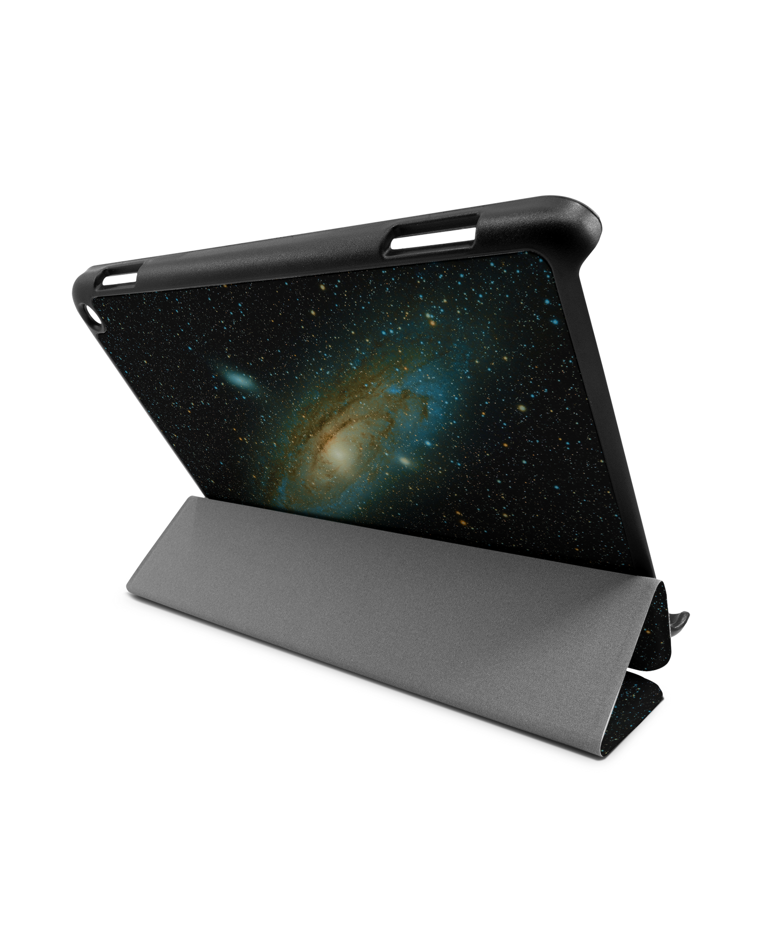 Outer Space Tablet Smart Case für Amazon Fire HD 8 (2022), Amazon Fire HD 8 Plus (2022), Amazon Fire HD 8 (2020), Amazon Fire HD 8 Plus (2020): Aufgestellt im Querformat