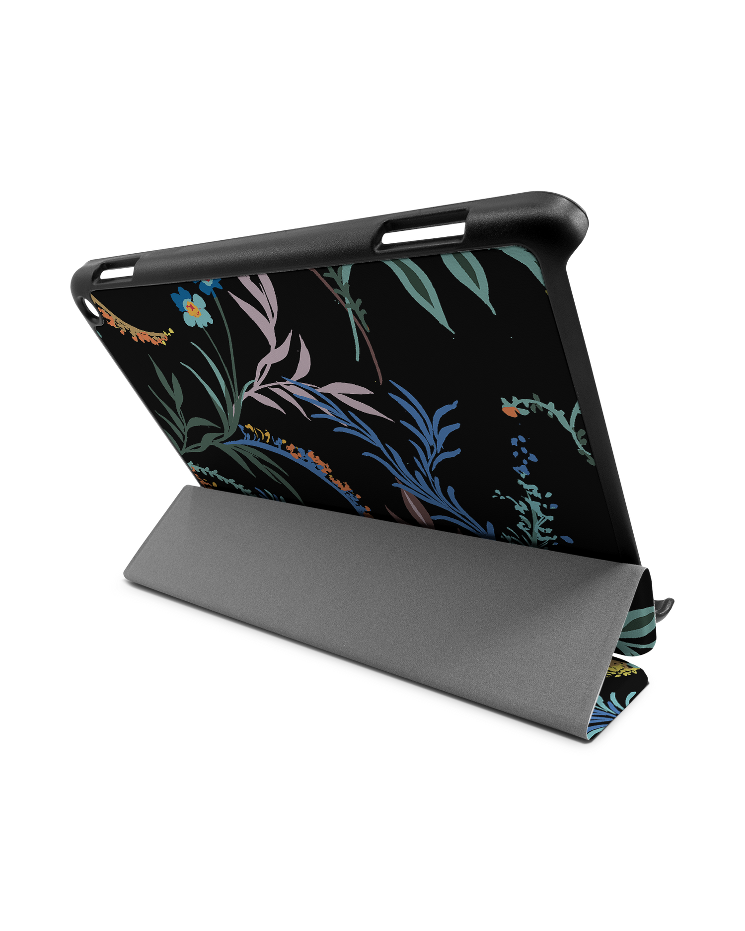 Woodland Spring Floral Tablet Smart Case für Amazon Fire HD 8 (2022), Amazon Fire HD 8 Plus (2022), Amazon Fire HD 8 (2020), Amazon Fire HD 8 Plus (2020): Aufgestellt im Querformat