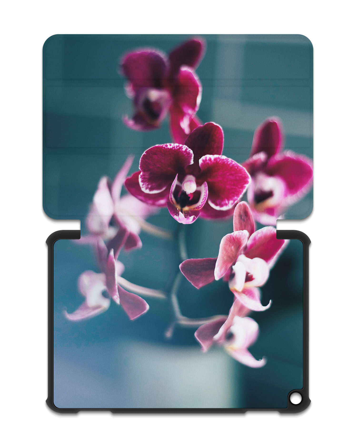 Orchid Tablet Smart Case für Amazon Fire HD 8 (2022), Amazon Fire HD 8 Plus (2022), Amazon Fire HD 8 (2020), Amazon Fire HD 8 Plus (2020): Aufgeklappt