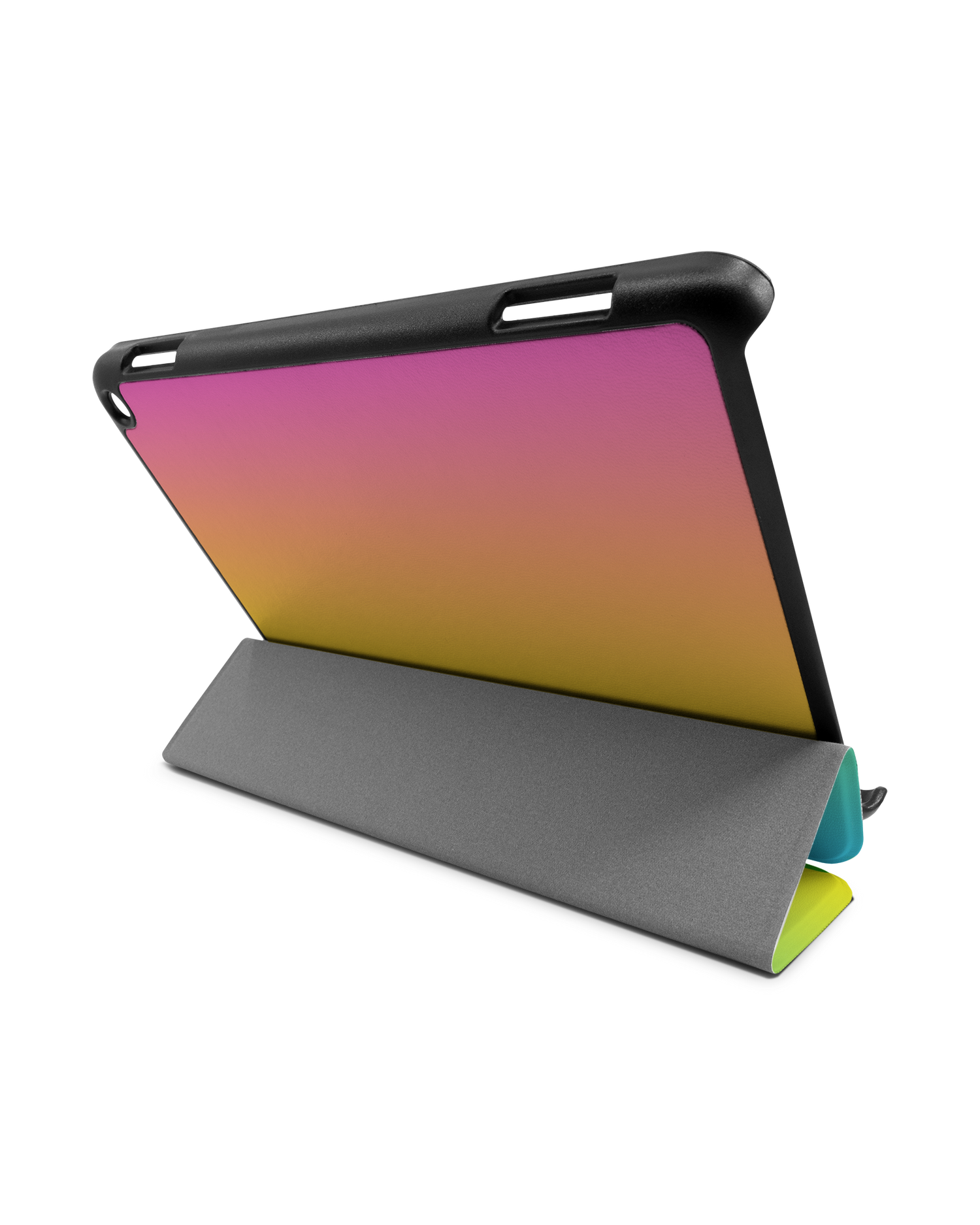 Have A Day Tablet Smart Case für Amazon Fire HD 8 (2022), Amazon Fire HD 8 Plus (2022), Amazon Fire HD 8 (2020), Amazon Fire HD 8 Plus (2020): Aufgestellt im Querformat