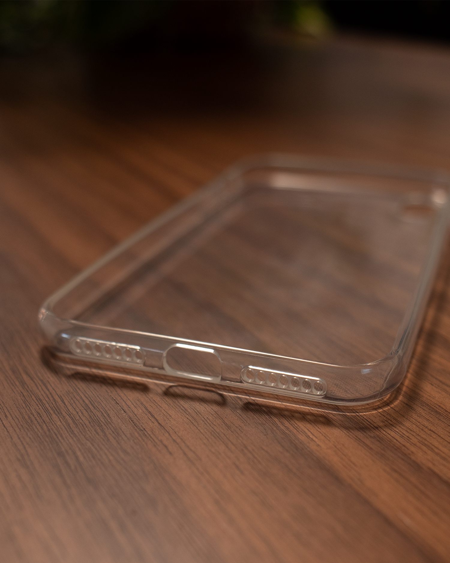 Silikon Handyhülle Apple iPhone XS Max auf dem Tisch