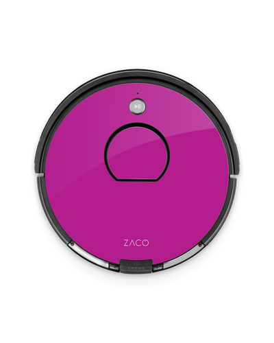 ZACO Hot Pink Saugroboter Aufkleber ZACO A10