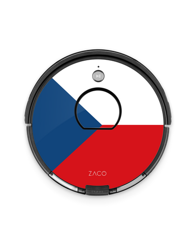 Czech Republic Flag Saugroboter Aufkleber ZACO A10