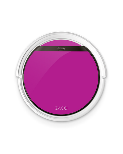 ZACO Hot Pink Saugroboter Aufkleber ILIFE Beetles V5s Pro, ZACO V5s Pro