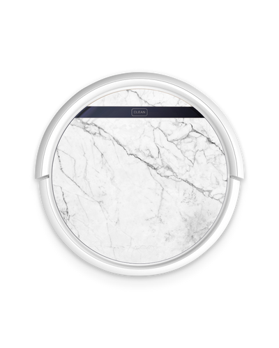 White Marble Saugroboter Aufkleber ZACO V5x